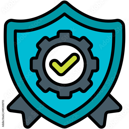 quality filled outline icon