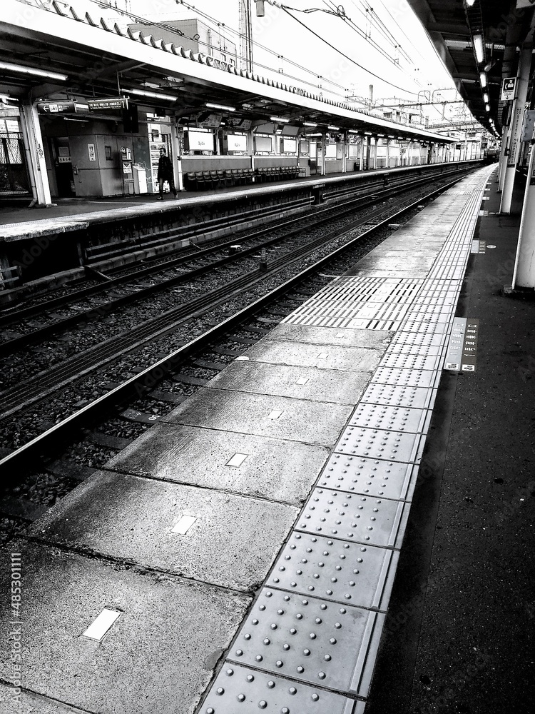 railway in the city railway in the city