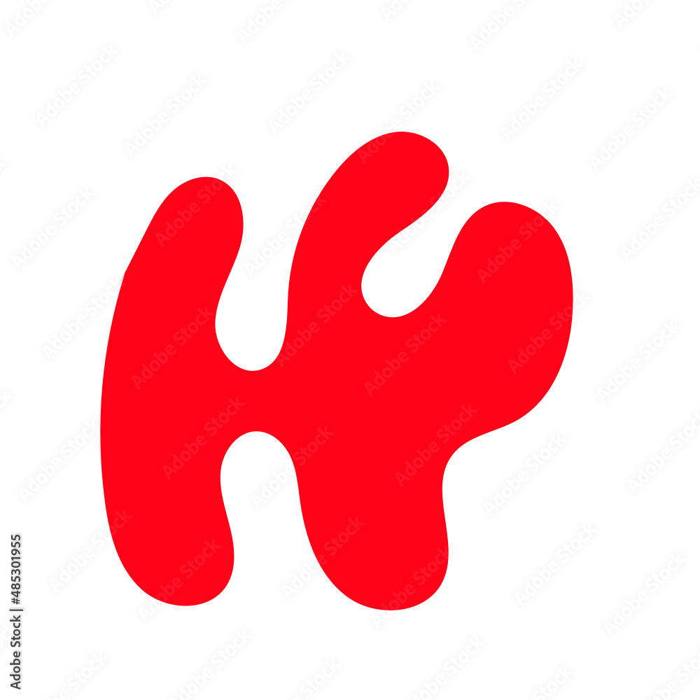 Abstract Shapes Red Abstract Shapes Red
