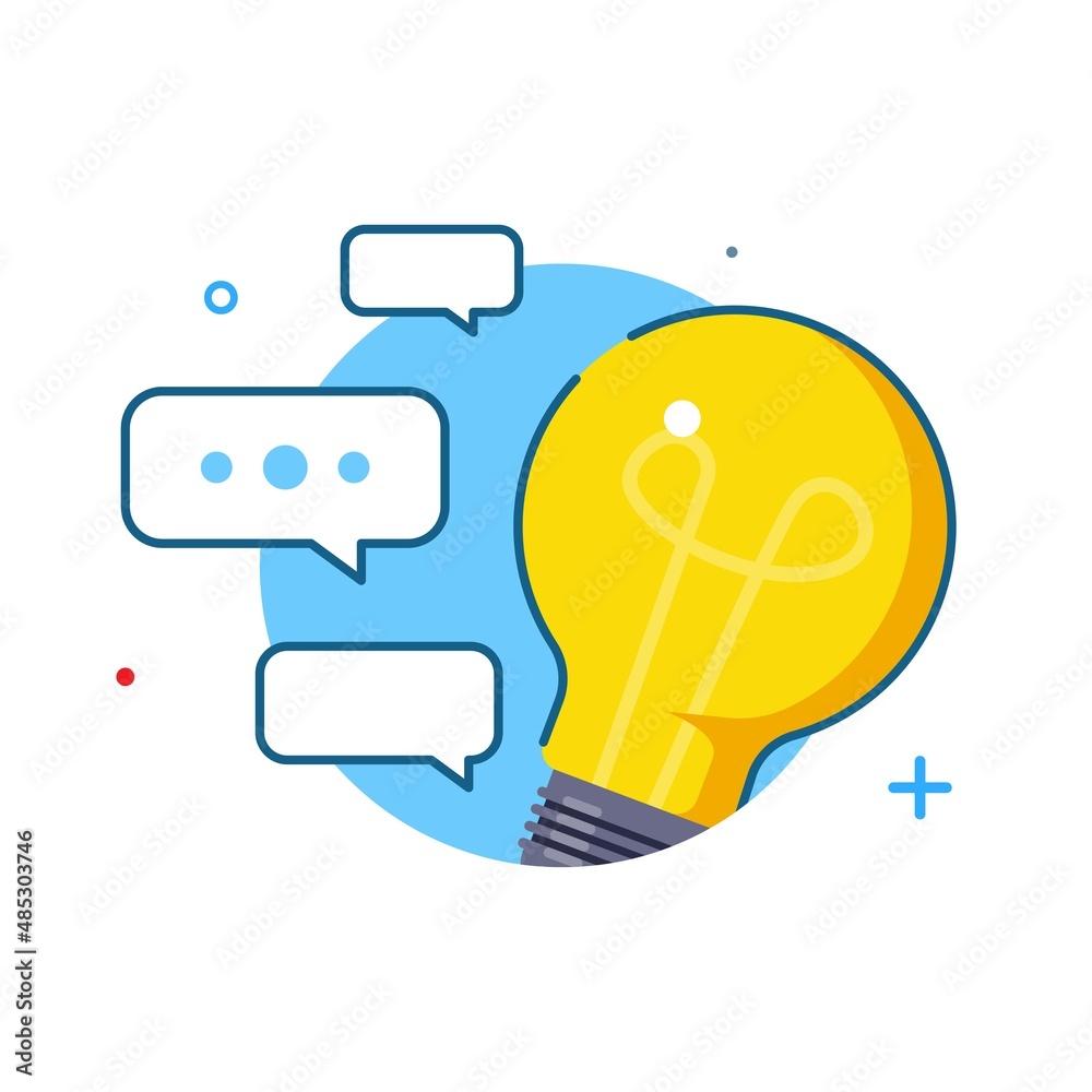Brainstorming concept illustration flat design vector eps10. modern graphic element for landing page, empty state ui, infographic, icon Brainstorming concept illustration flat design vector eps10. modern graphic element for landing page, empty state ui, infographic, icon