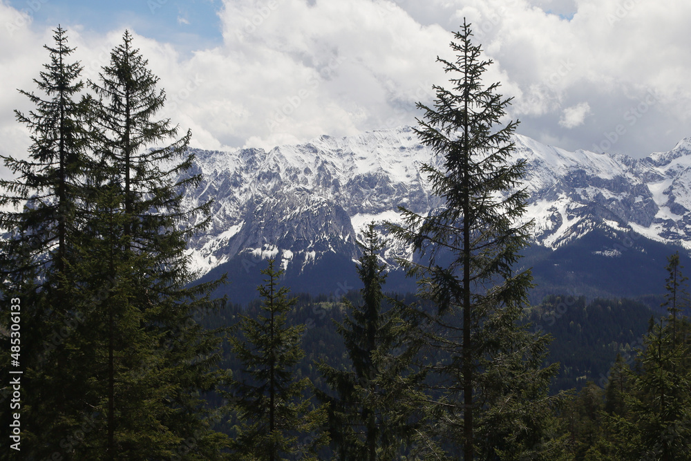 Wetterstein mountains, Bavarian Alps, Germany Wetterstein mountains, Bavarian Alps, Germany