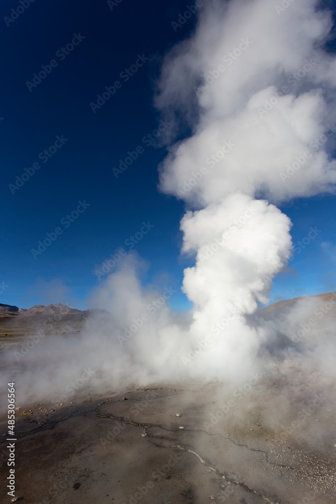Photo of El Tatio geyser