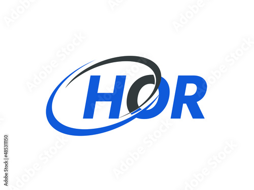 HOR letter creative modern elegant swoosh logo design Free Download HOR letter creative modern elegant swoosh logo design - GFXLoad