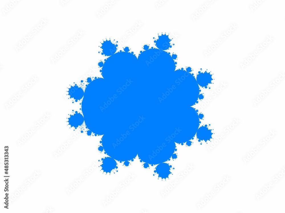 Obraz premium 8.5次のマンデルブロ集合