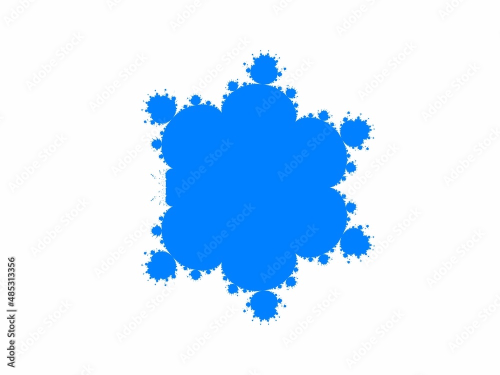 Obraz premium 7.5次のマンデルブロ集合