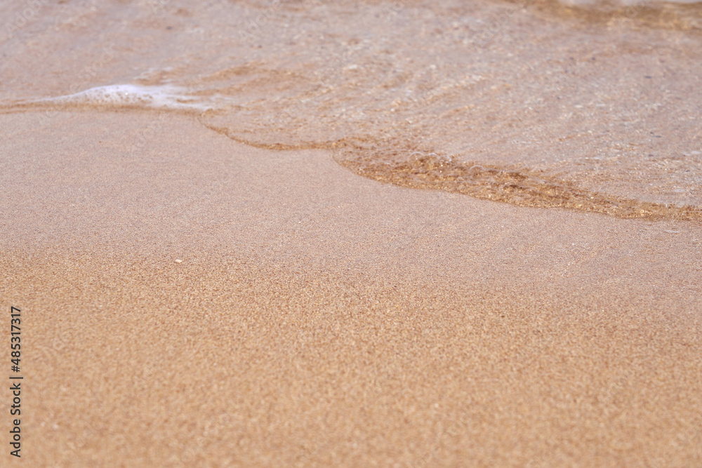 Waves on the tropical sandy beach of the red sea. Waves on the tropical sandy beach of the red sea.
