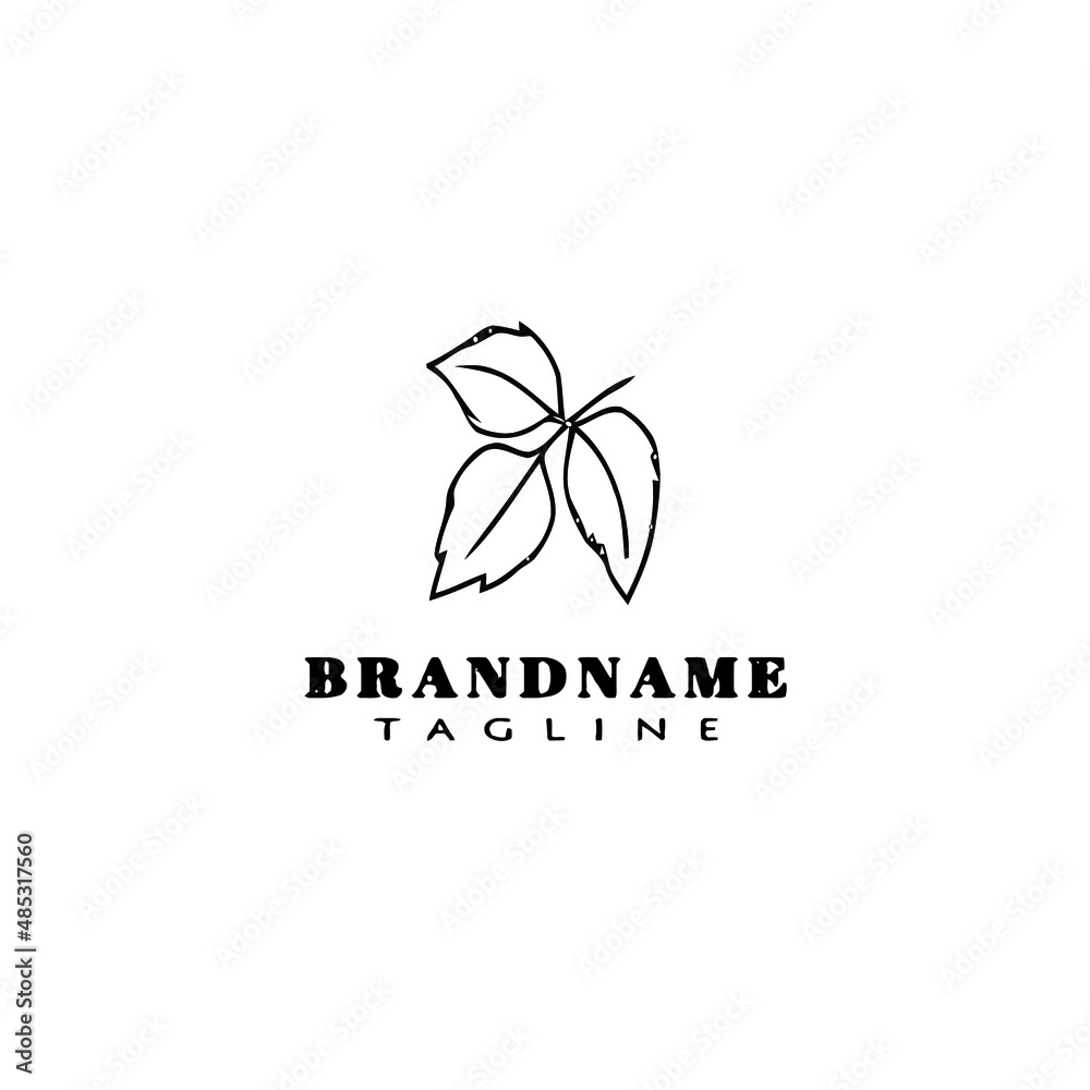 leaf logo simple icon design template black isolated vector illustration leaf logo simple icon design template black isolated vector illustration