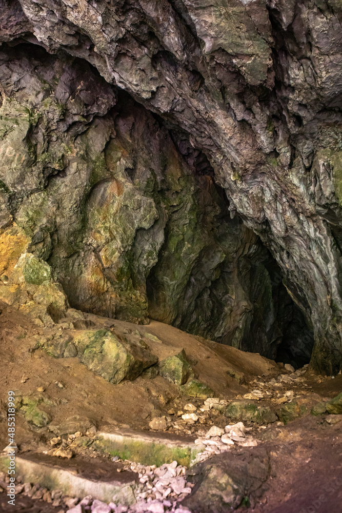 Obraz premium Zagreb, Croatia - June 2021. Nature Park Canyon Devil's Passage