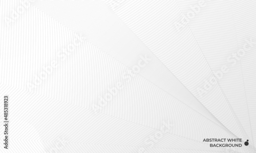 abstract white background with line waves