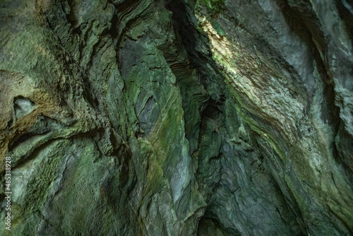 Zagreb, Croatia - June 2021. Nature Park Canyon Devil's Passage