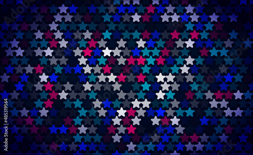 Background with stars for party flayer  invitation