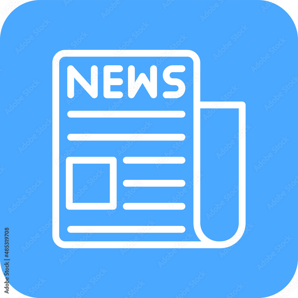 Newspaper Vector Icon Design Illustration Newspaper Vector Icon Design Illustration