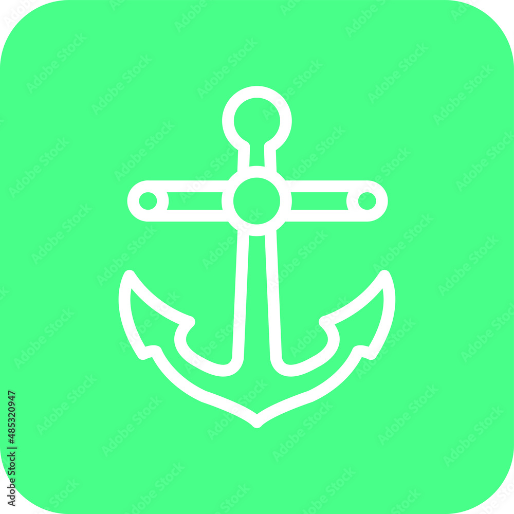 Anchor Vector Icon Design Illustration Anchor Vector Icon Design Illustration