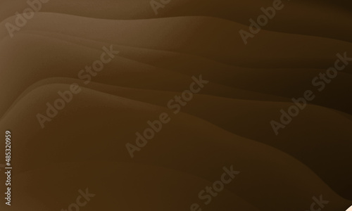 Abstract brown dark colors gradient with wave texture background. © Mama pig