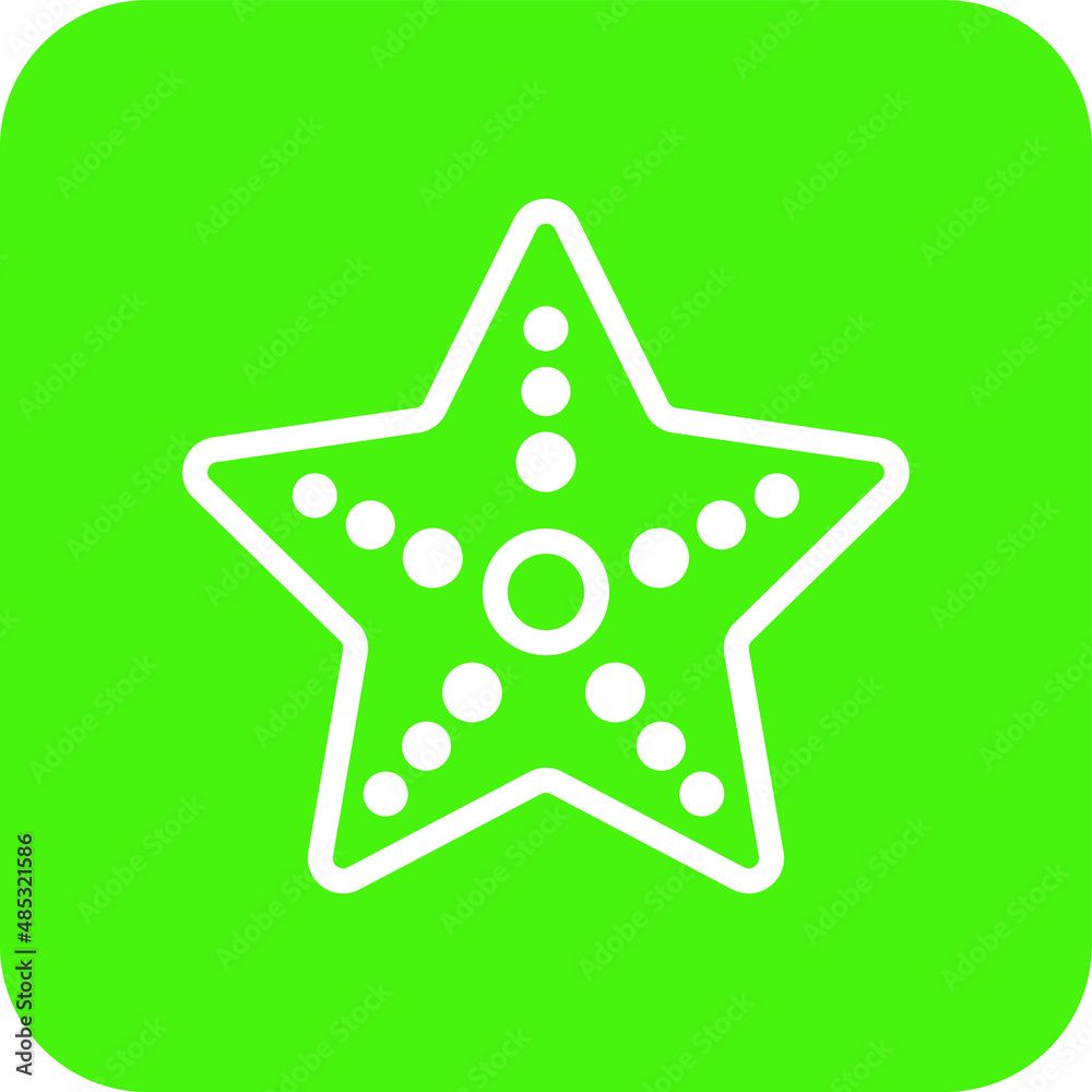 Star fish Vector Icon Design Illustration Star fish Vector Icon Design Illustration