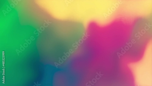 Abstract blurred multicolored glowing gradient background photo