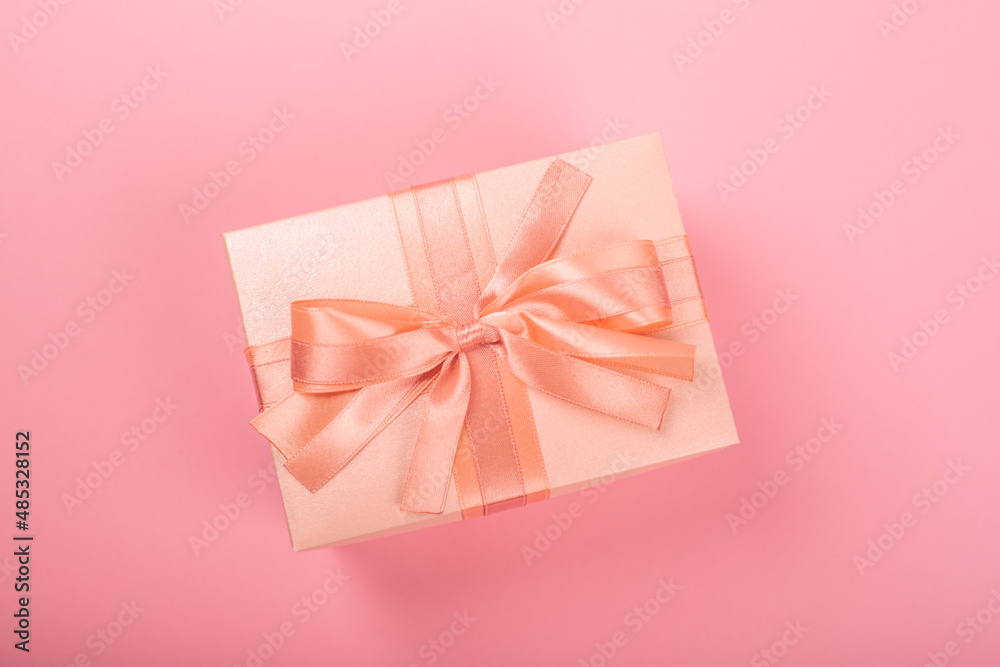 Valentines Day pink gift box Valentines Day pink gift box