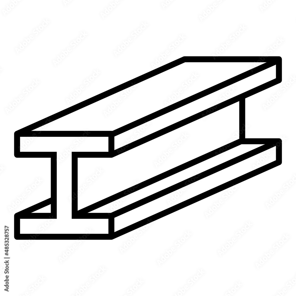 ngi1321 NewGraphicIcon ngi - german: Formstahl Träger - Breitflanschträger - Stahlträger - Doppel T-Träger . Doppel T . english: steel beam product . black metal girder . g1 ngi1321 NewGraphicIcon ngi - german: Formstahl Träger - Breitflanschträger - Stahlträger - Doppel T-Träger . Doppel T . english: steel beam product . black metal girder . g1