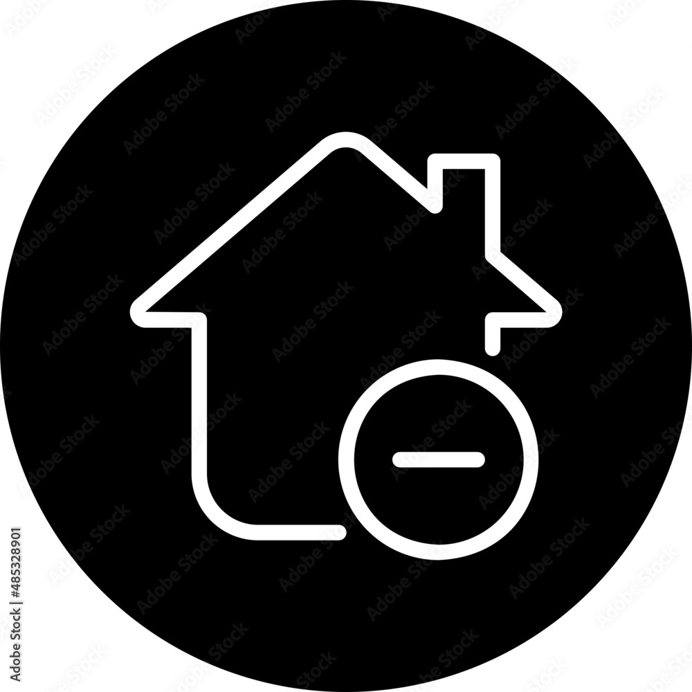 Obraz premium remove glyph icon