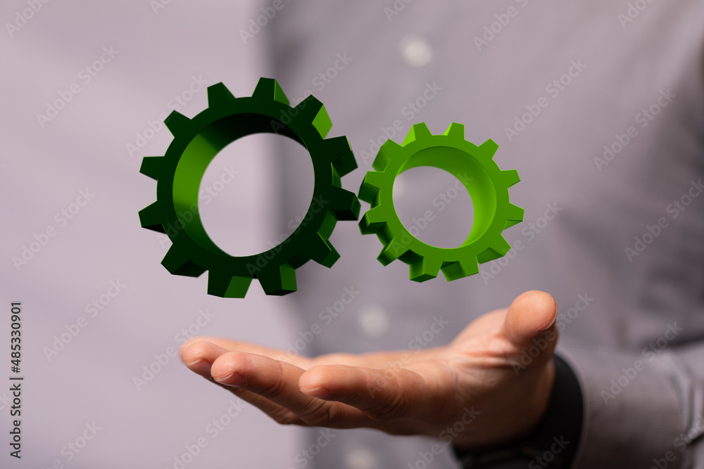 Eco manufacture abstract technology background. Eco manufacture abstract technology background.