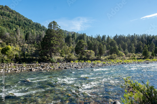 River in the mountains photo
