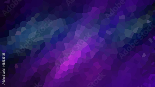 Purple Blue Crystal Mosaic Abstract Texture Background , Pattern Backdrop of Gradient Wallpaper