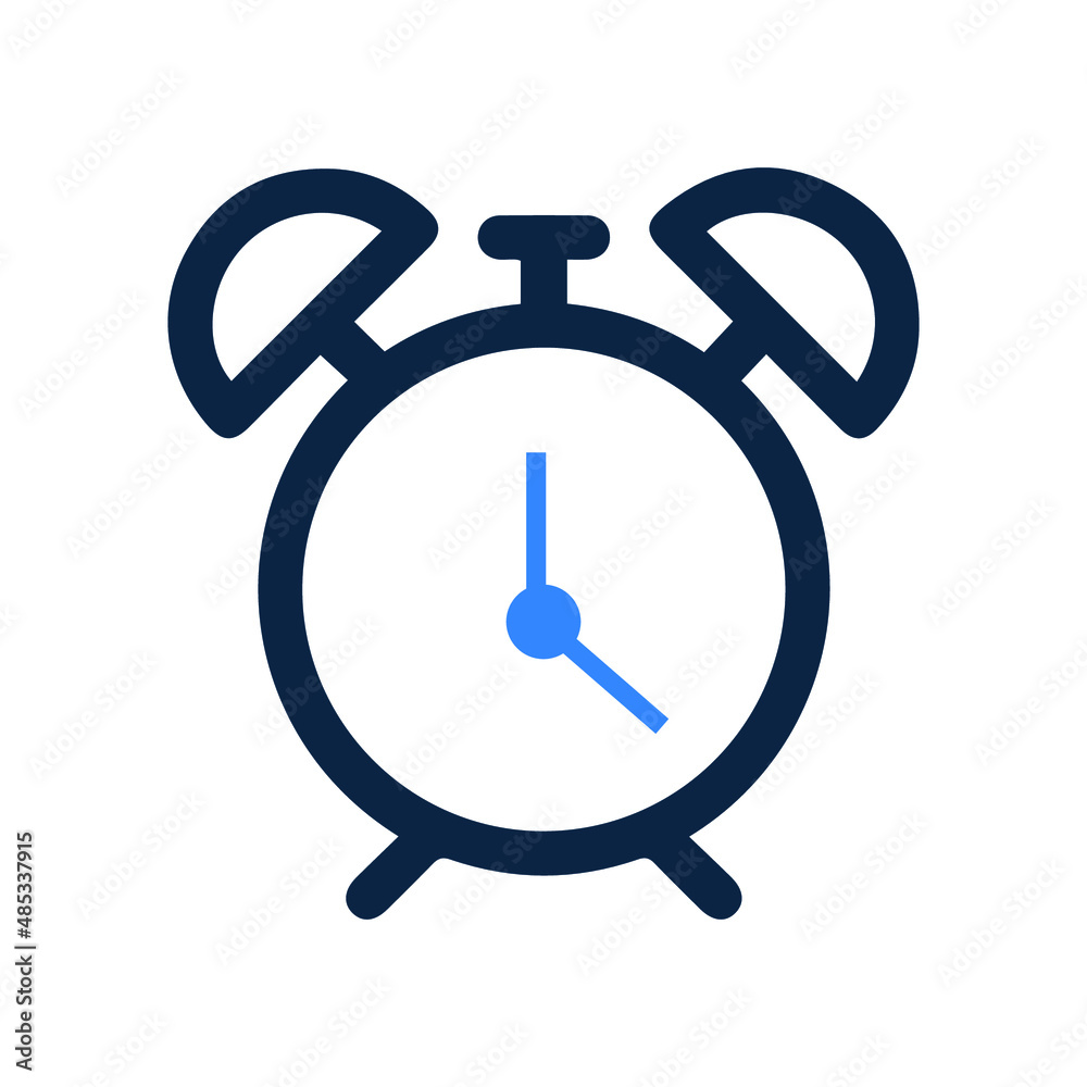 Alarm clock or reminder icon Alarm clock or reminder icon