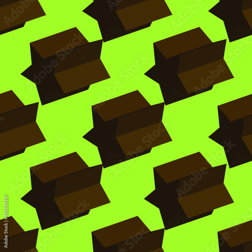 abstract star bright and colorful seamless vector pattern