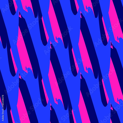 abstract colorful and bright vector seamless pattern