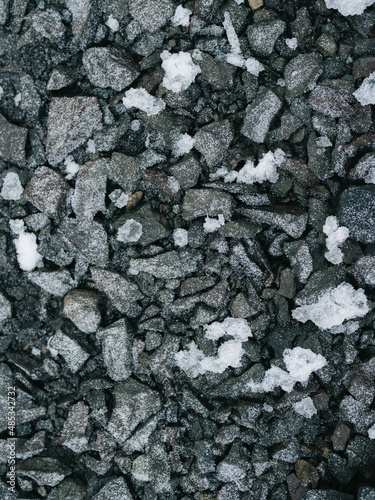 Wallpaper Mural Frost on rocks at shoreline. West Iceland. Torontodigital.ca