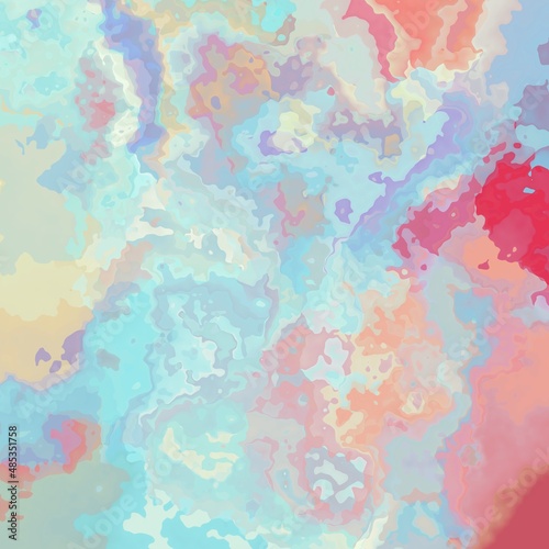abstract pattern texture background watercolor splotch liquid effect - unicorn full color rainbow spectrum