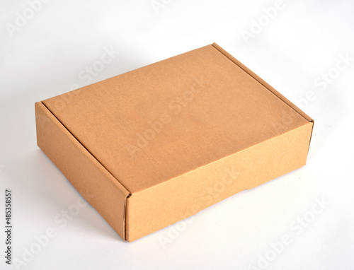 cardboard box isolated on white © youm
