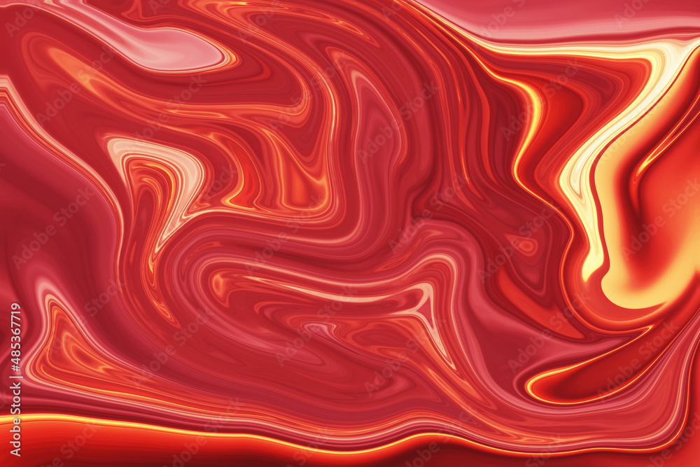 Abstract gold and red marble texture background with gradient image can ...
