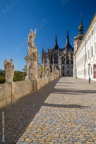 St. Barbara's Church in Kutna Hora, UNESCO site, Czech Republic