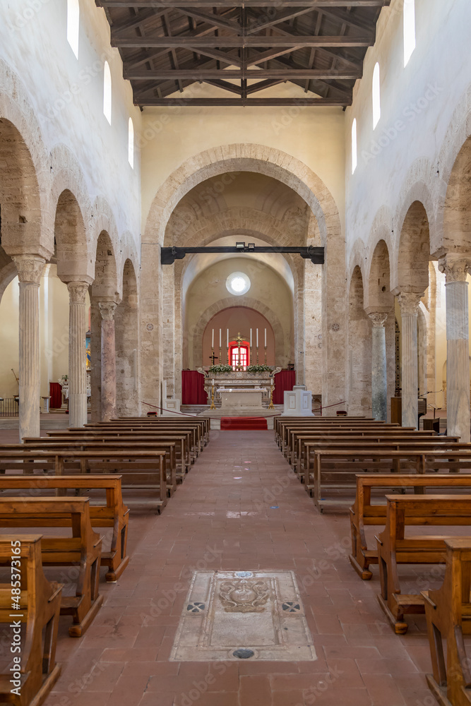 Santa Maria cathedral, Gerace in Calabria, Italy