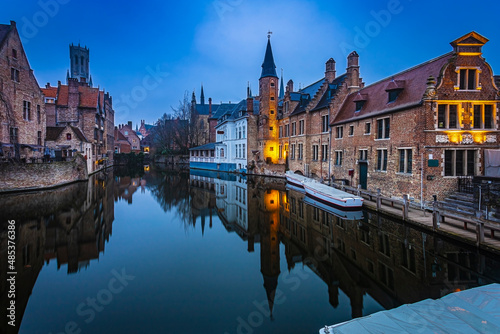 The city of Bruges, Belgium