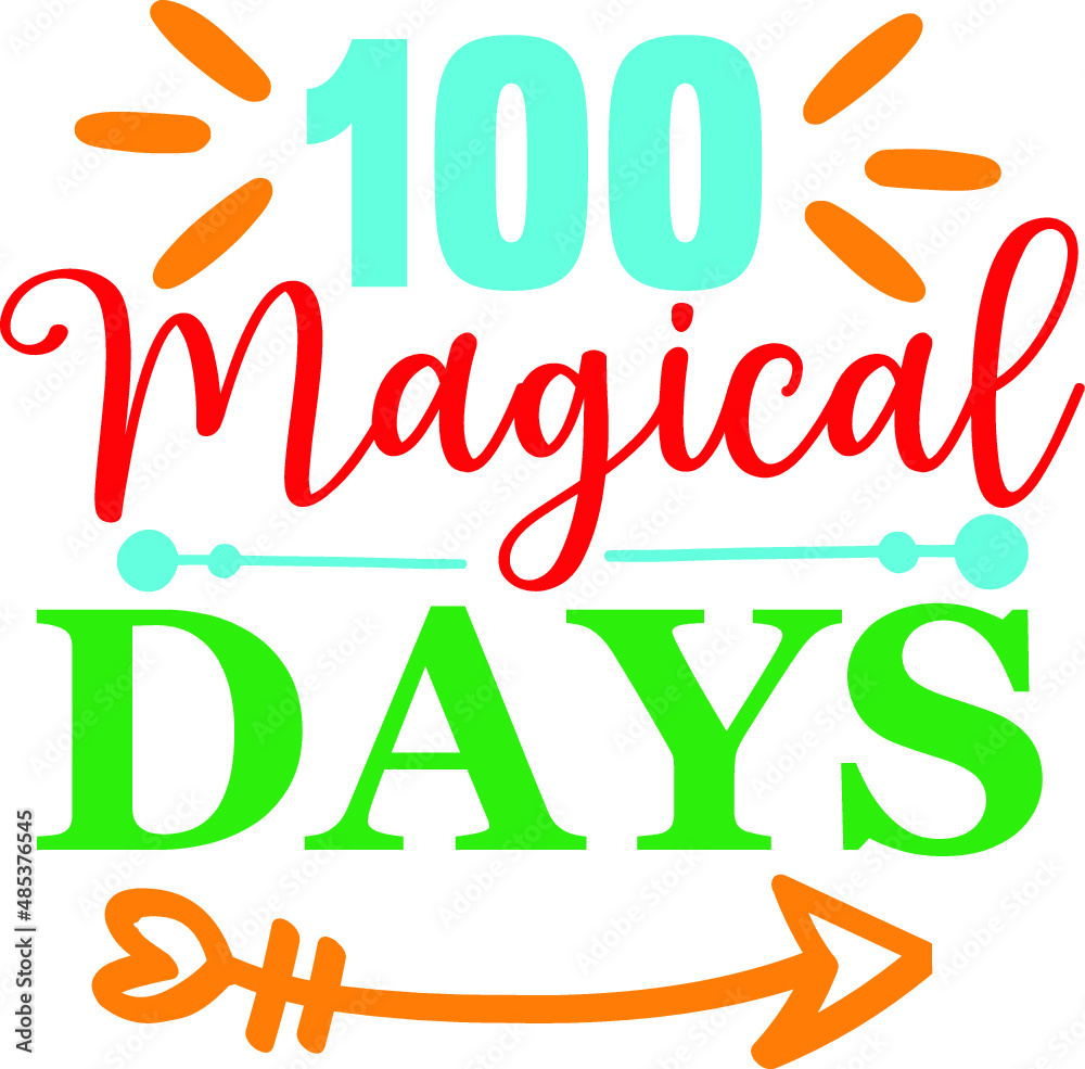 100-day svg design t-shirt svgs Cut Files for Cutting Machines like Cricut and Silhouette	
