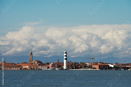 The ancient lighthouse of the island of Murano © Flavijus Piliponis