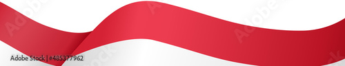 Free Download Bottom waving Indonesia  flag  isolated  on png or transparent background,Symbol of Indonesia, template for banner,card,advertising ,promote,and business matching country poster, vector - GFXLoad
