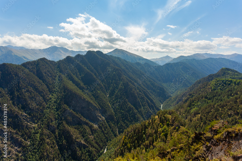 Beautiful landscape of the mountainous region of Georgia, Tusheti Beautiful landscape of the mountainous region of Georgia, Tusheti