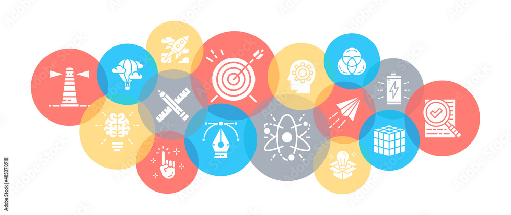 Creative design illustration concept. Innovation, startup, artwork, project, idea web banner for print advertisement. Creative design illustration concept. Innovation, startup, artwork, project, idea web banner for print advertisement.