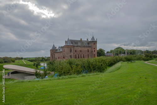 Terrain Around The Muiderslot Castle At Muiden The Netherlands 31-8-2021