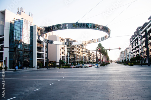 Meraas Luxurious City Walk area in Dubai, UAE.  photo