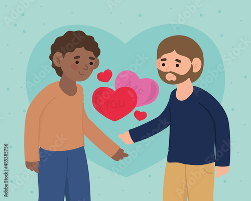 cute gay couple