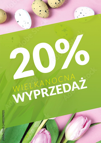 Wielkanocna wyprzedaż 20% photo