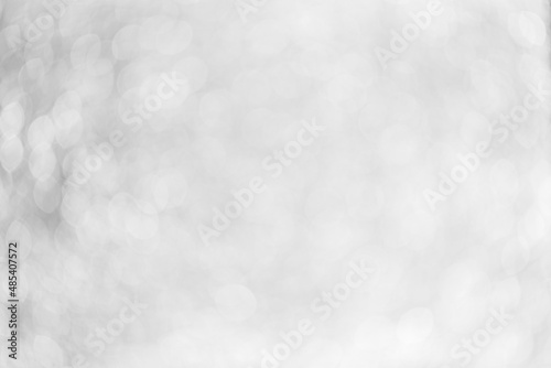 White blur abstract background. bokeh christmas blurred beautiful shiny Christmas lights 