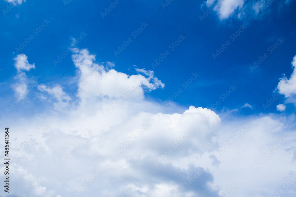 A Beautiful sky with clouds in the atmosphere background A Beautiful sky with clouds in the atmosphere background