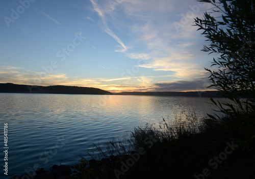 Lake sunset