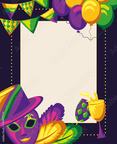 Mardi Gras masquerade style