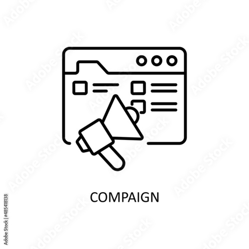 Campaign Vector Outline icons for your digital or print projects.